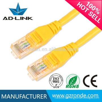 Cable de alta velocidad UTP / FTP / SFTP Cat5 / 6 del remiendo del OEM / cuerda con precio barato
